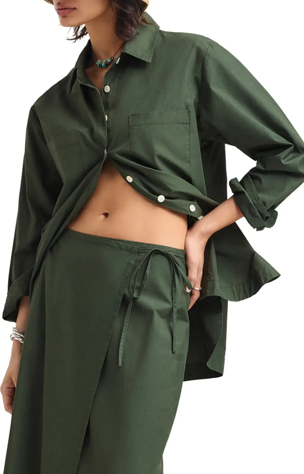 Nadia Cover-Up Shirt by Vitamin A®