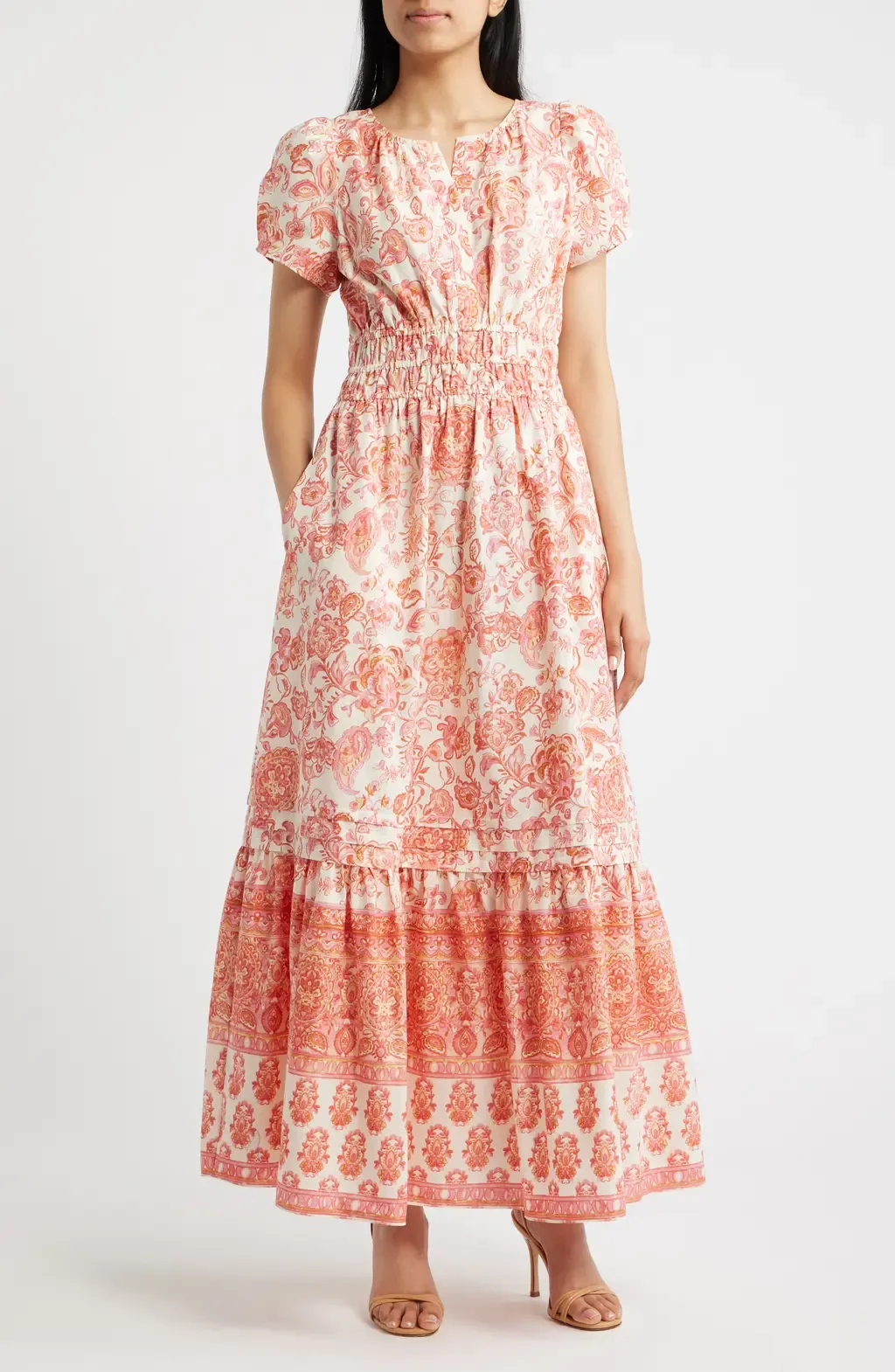 Floral Print Maxi Dress