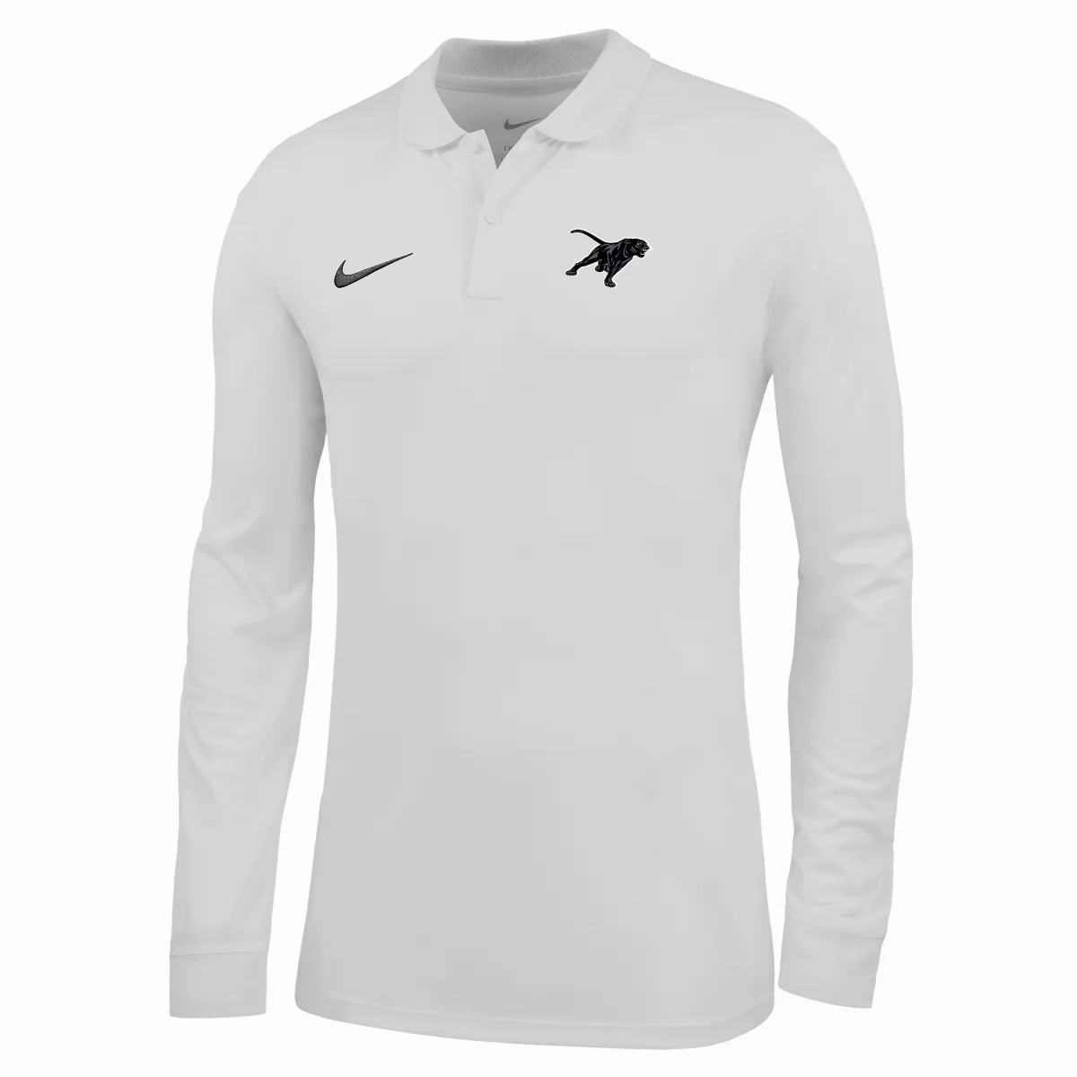 College (prairie View A&M University) Dri-FIT Long-Sleeve Polo by Nike