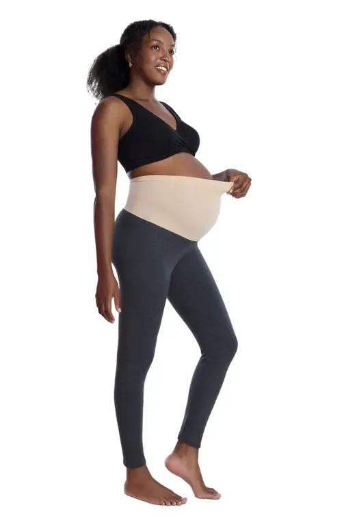 Essential Stretch Secret Fit Over the Belly Maternity Tights by MOTHERHOOD MATERNITY