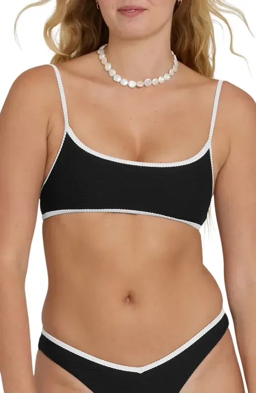 Tanlines Bound Jaclyn Crop Bikini Top by Billabong