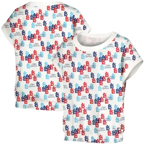Lusso St. Louis Cardinals Madge Dolman Tri-Blend T-Shirt by LUSSO