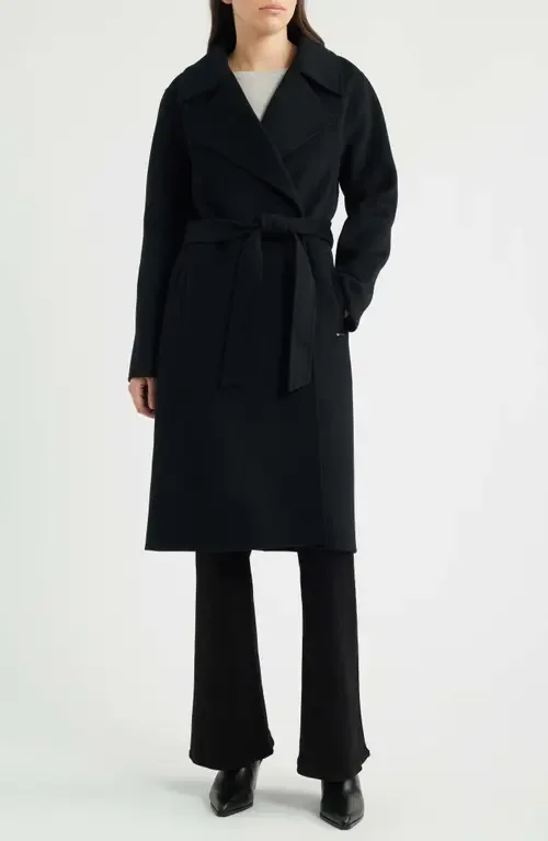 Wool Blend Double Face Coat by Michael Kors