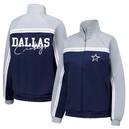 G-III 4Her by Carl Banks Dallas Cowboys Post Game Full-Zip Track Jacket by G-III 4HER BY CARL BANKS