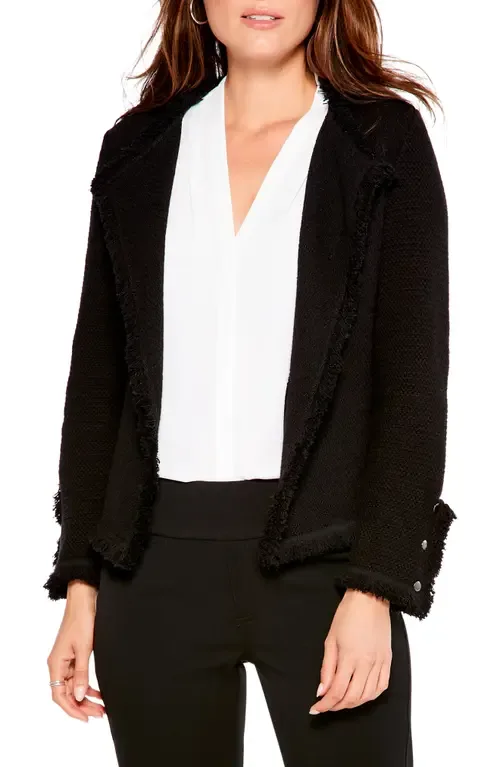 Fringe Mix Knit Jacket by NIC+ZOE