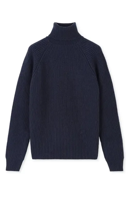 Oslo Merino Wool High Neck Sweater by Fortela