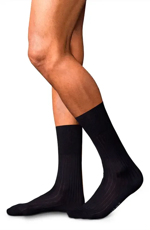No. 13 Egyptian Cotton Blend Dress Socks by Falke