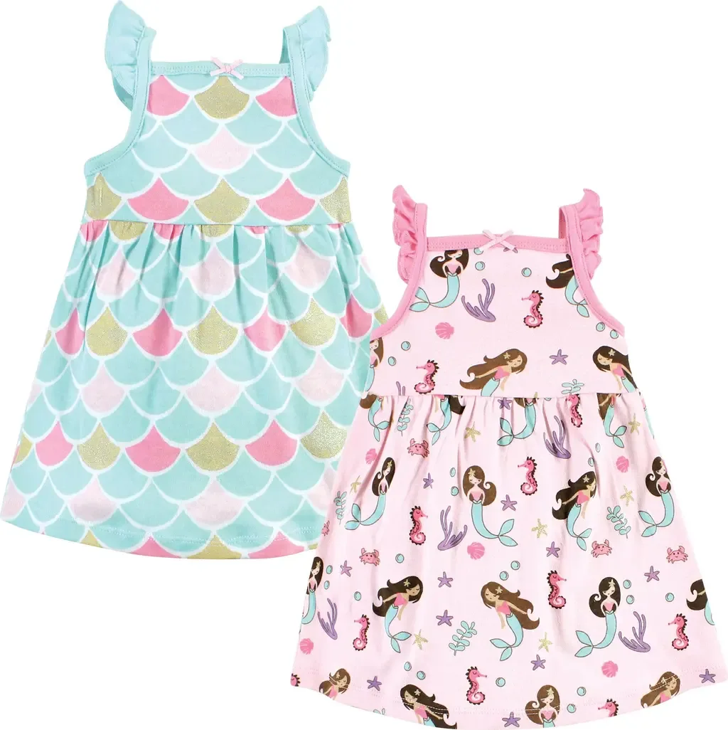 2pk Sleeveless Dress by Hudson Baby