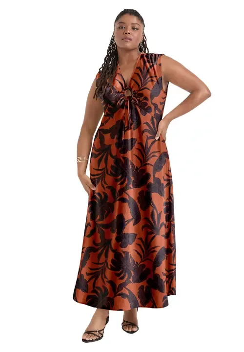 Empire Waist Midi Dress by June & Vie