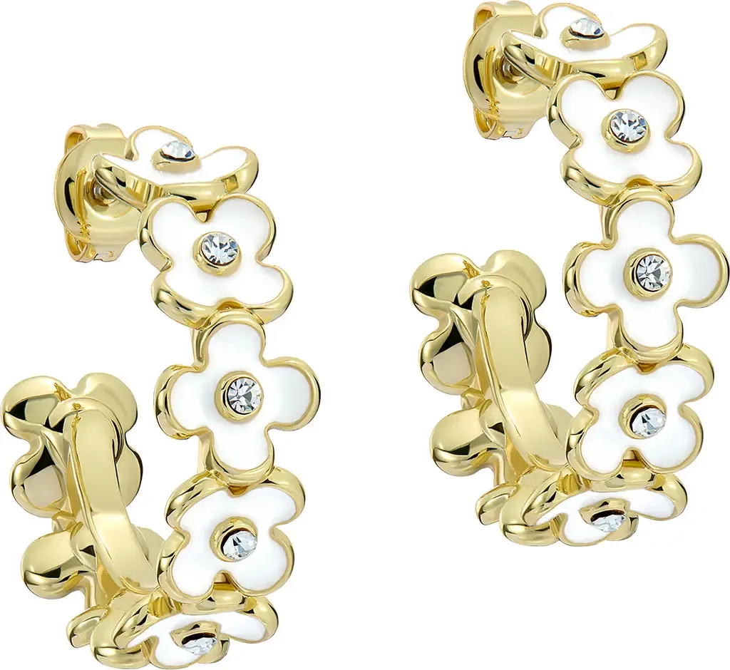 Garvi Garland Hoop Earrings