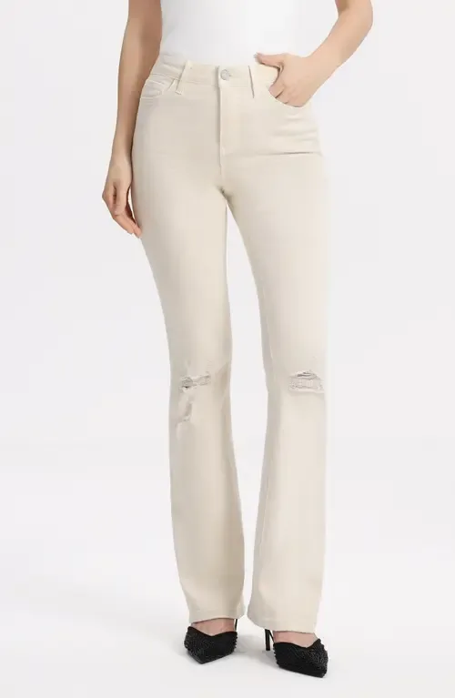 Emily High Waist Distressed Flare Jeans by Bayeas