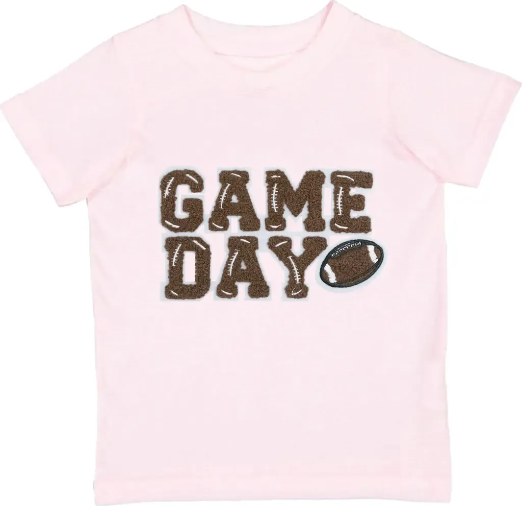 Game Day Patch Short Sleeve T-Shirt by Sweet Wink