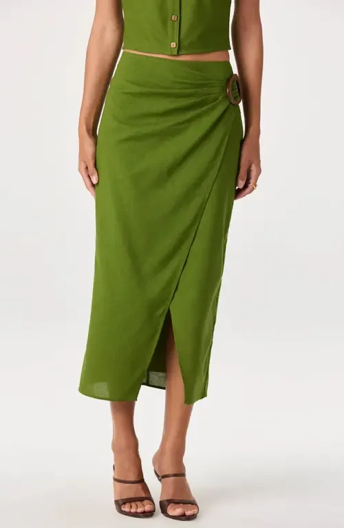 Onyx Midi Skirt by ASTR the Label