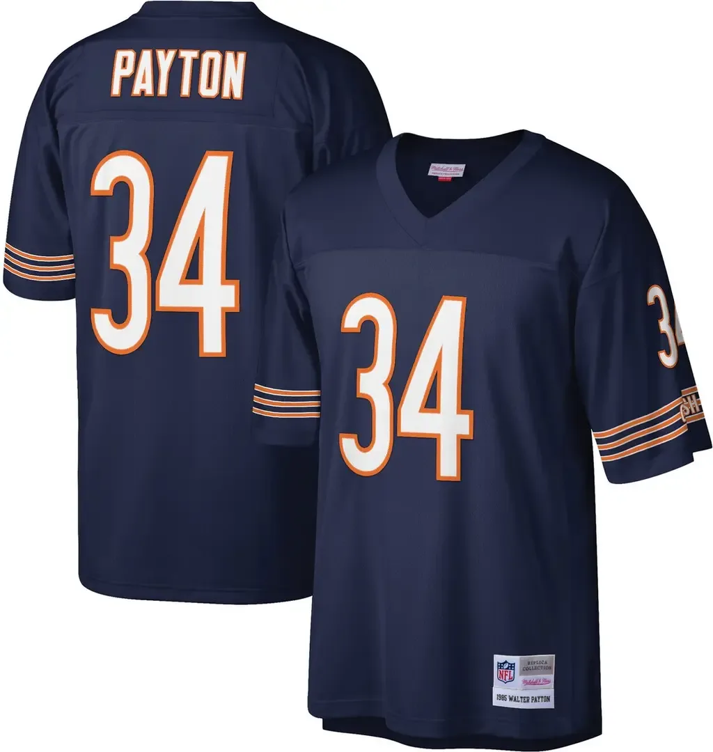 Mitchell & Ness Walter Payton Chicago Bears 1985 Retired Player Replica Jersey by Mitchell & Ness