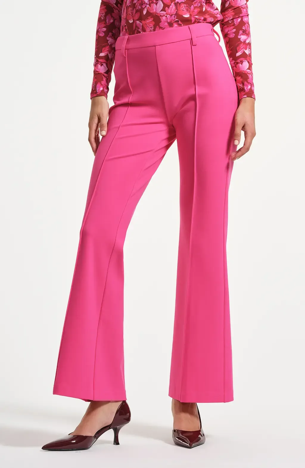 Flare Ponte Pants by Isaac Mizrahi New York