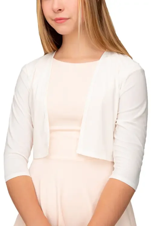 Cropped Bolero Jacket by Un Deux Trois