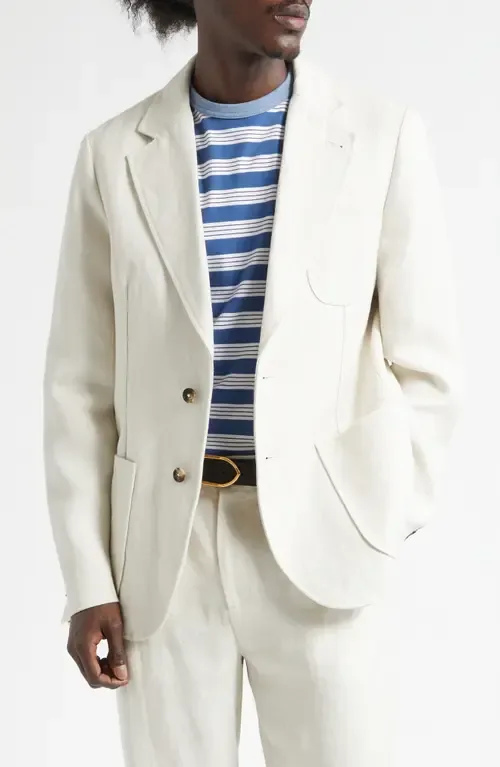 Hemp Canvas Sack Sport Coat by Noah