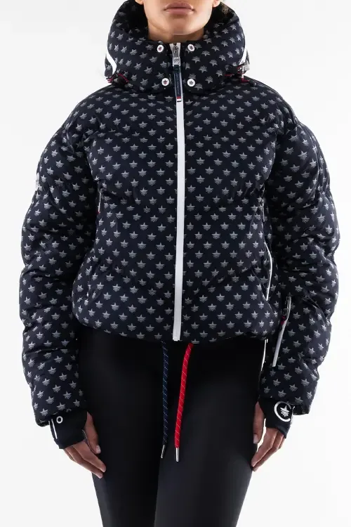 Ditsy Jacket by Malibu Ski Club