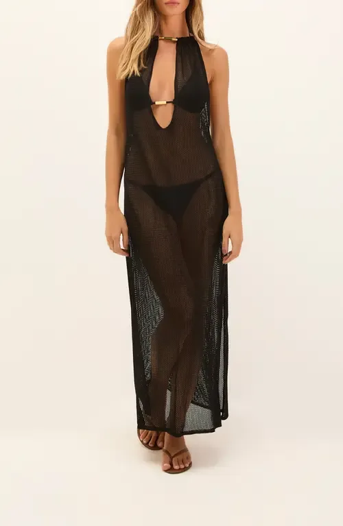 Micah Mesh Cover-Up Dress by ViX Paula Hermanny