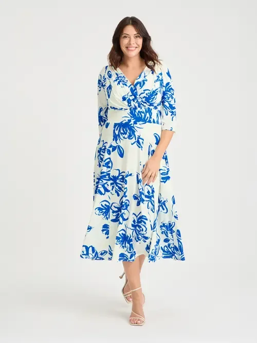 Helena Jersey Midi Dress by Scarlett & Jo