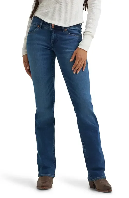 Low Rise Bootcut Jeans
