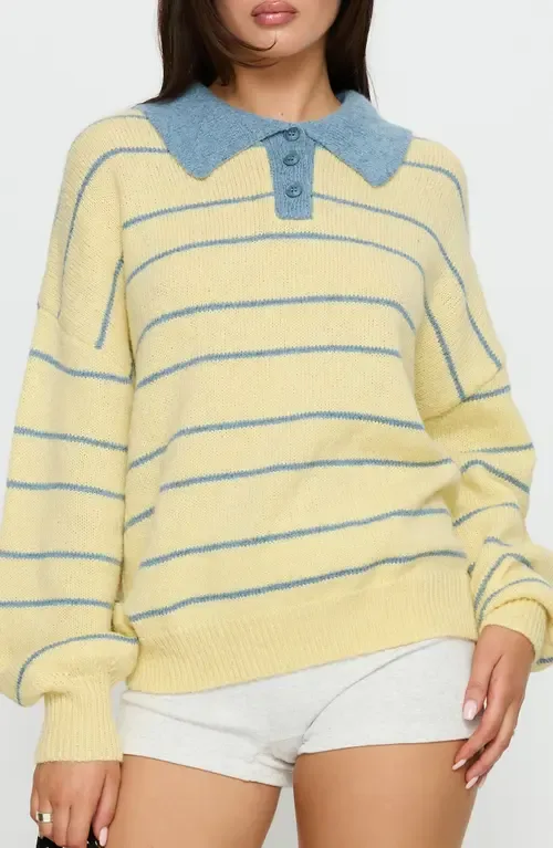 Minda Stripe Sweater by Princess Polly