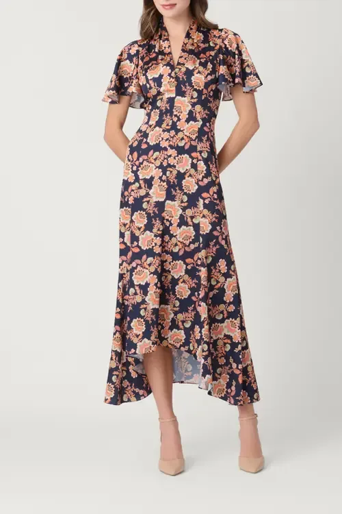 Apollo Floral Cinnie Dress by Shoshanna