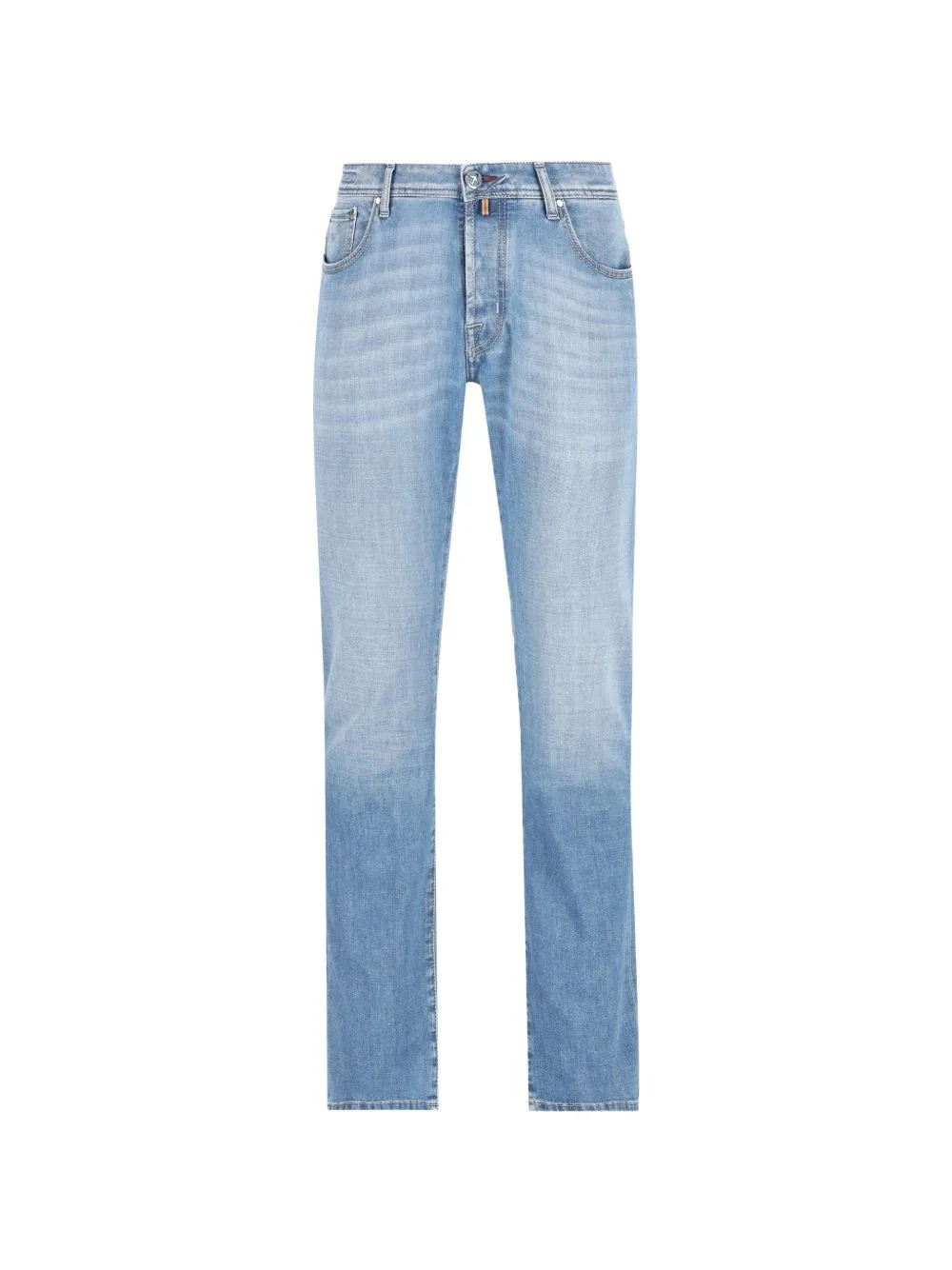 Bard Embroidered-Logo Straight-Leg Jeans by Jacob Cohën
