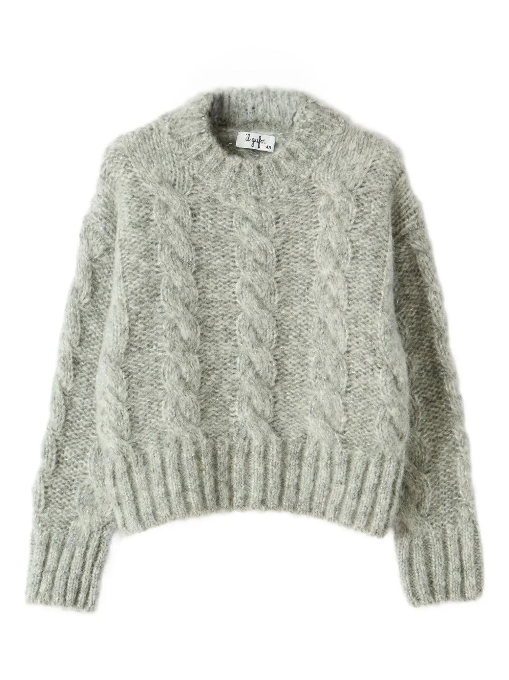Cable-Knit Sweater by Il Gufo