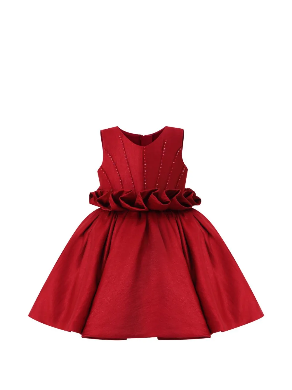 Luminara Ruffled-Waist Formal Dress by Tulleen