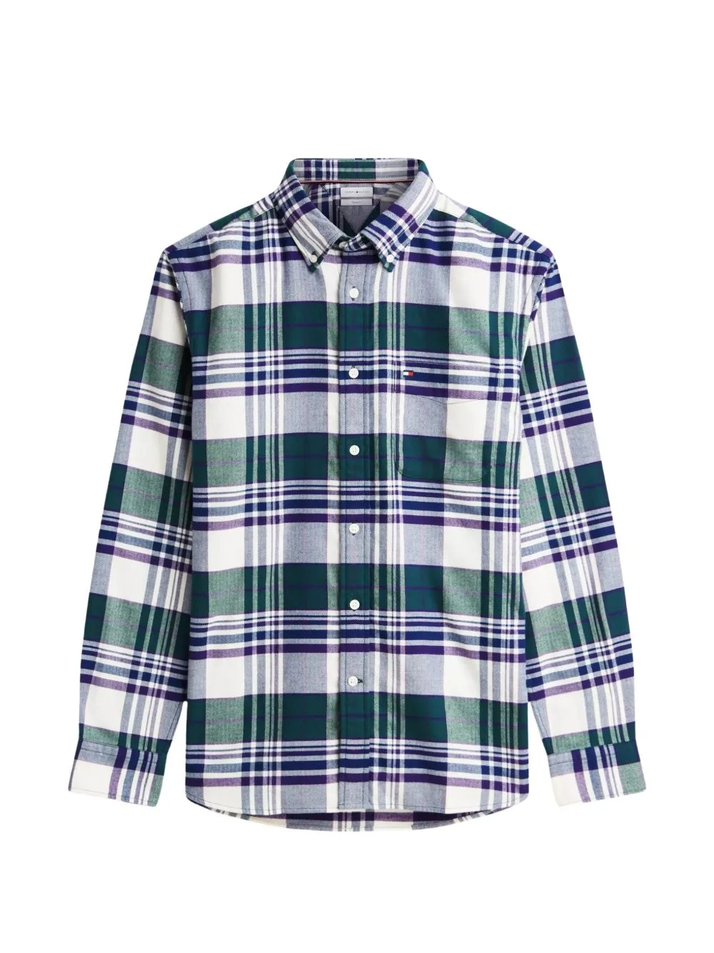 Tartan-Check Flannel Shirt by Tommy Hilfiger
