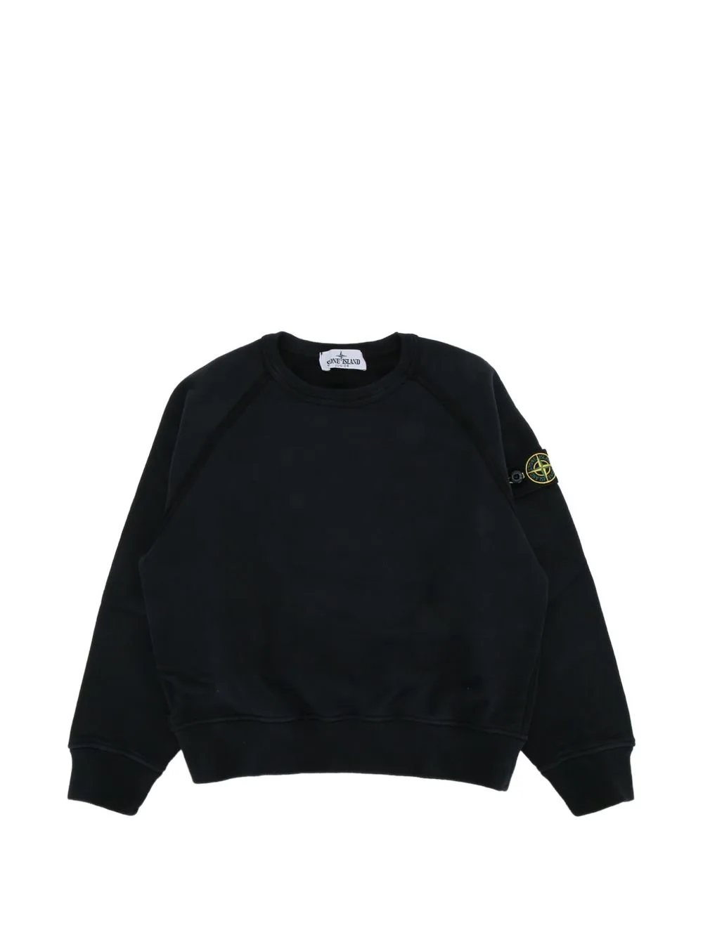 Logo-Patch Raglan-Sleeve Sweatshirt by Stone Island Junior
