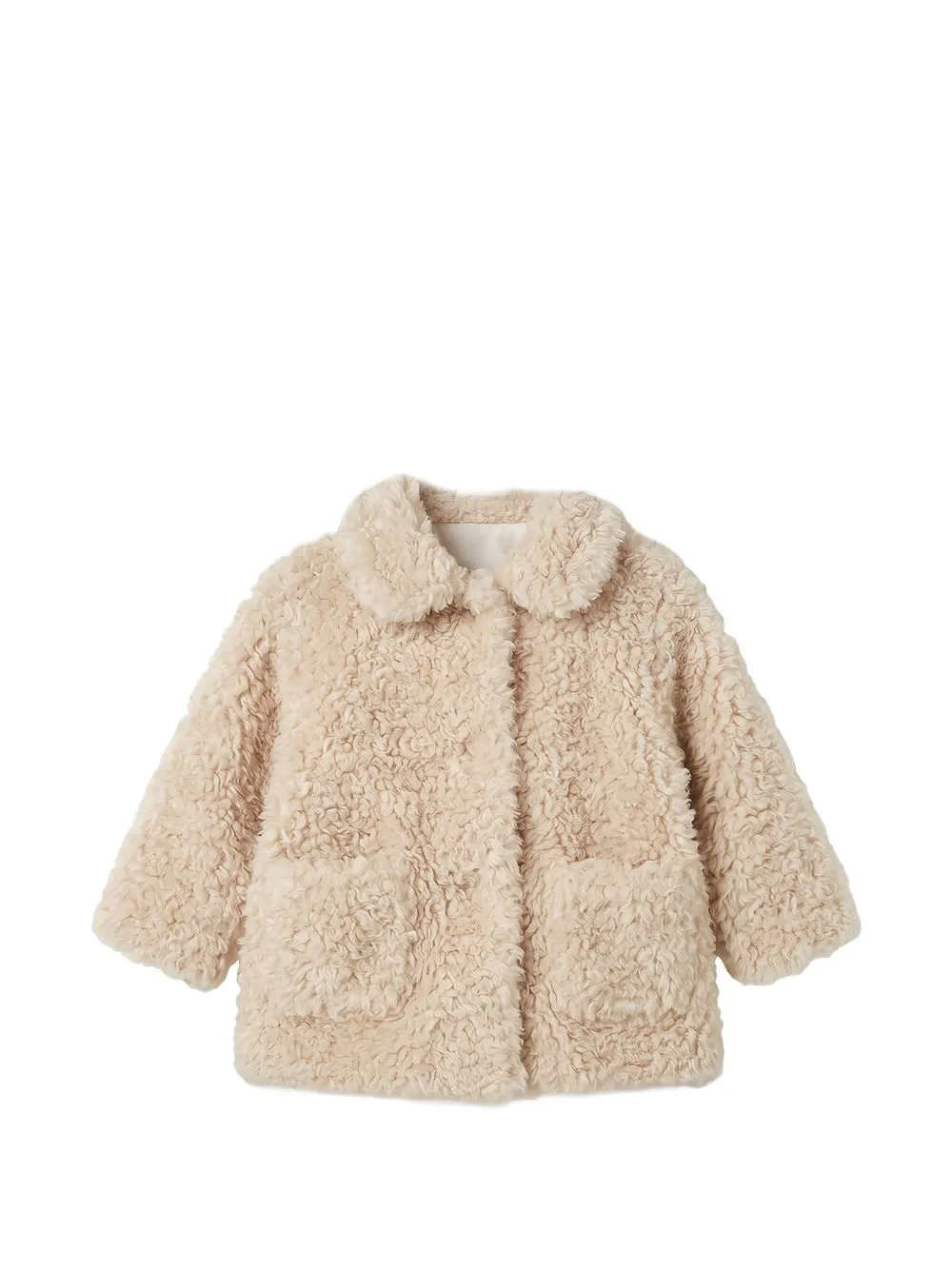 Faux-Fur Teddy Jacket by Il Gufo