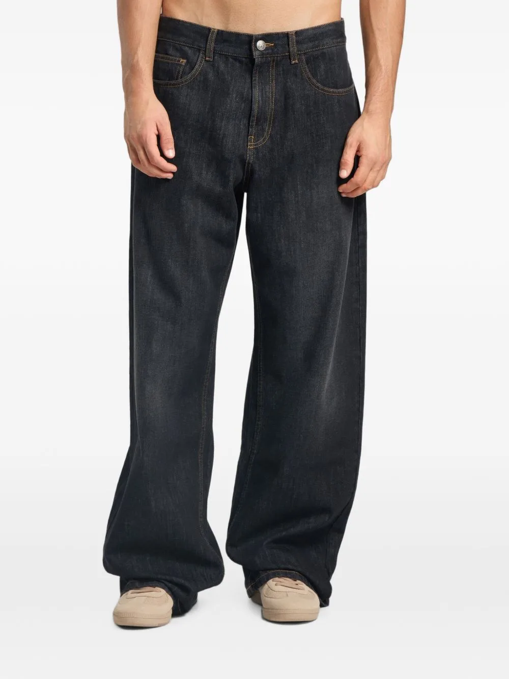 Wide-Leg Jeans by Palm Angels