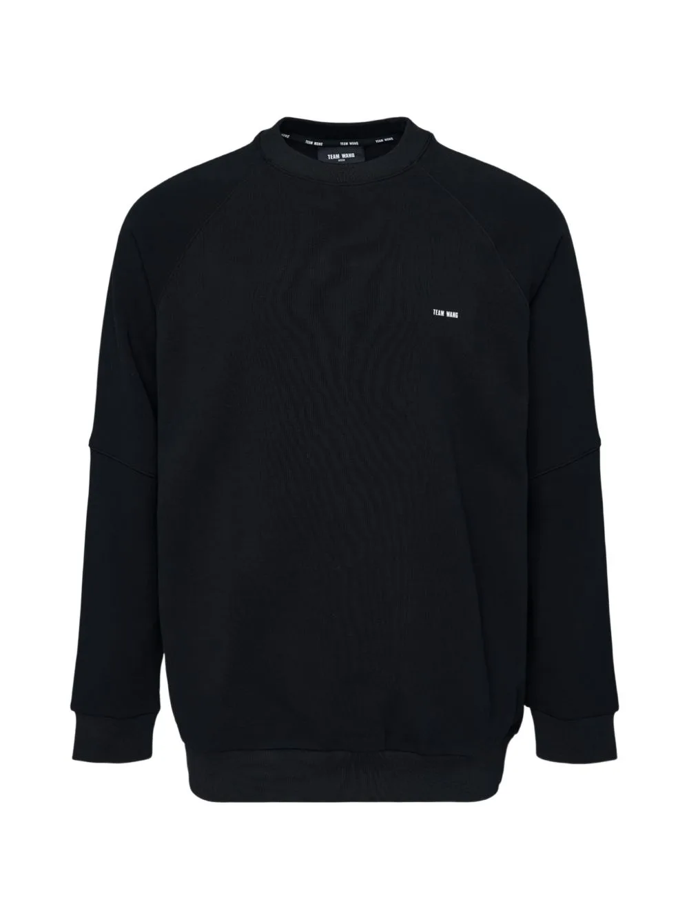 The Original 1 Logo-Print Raglan-Sleeve Sweatshirt by TEAM WANG design