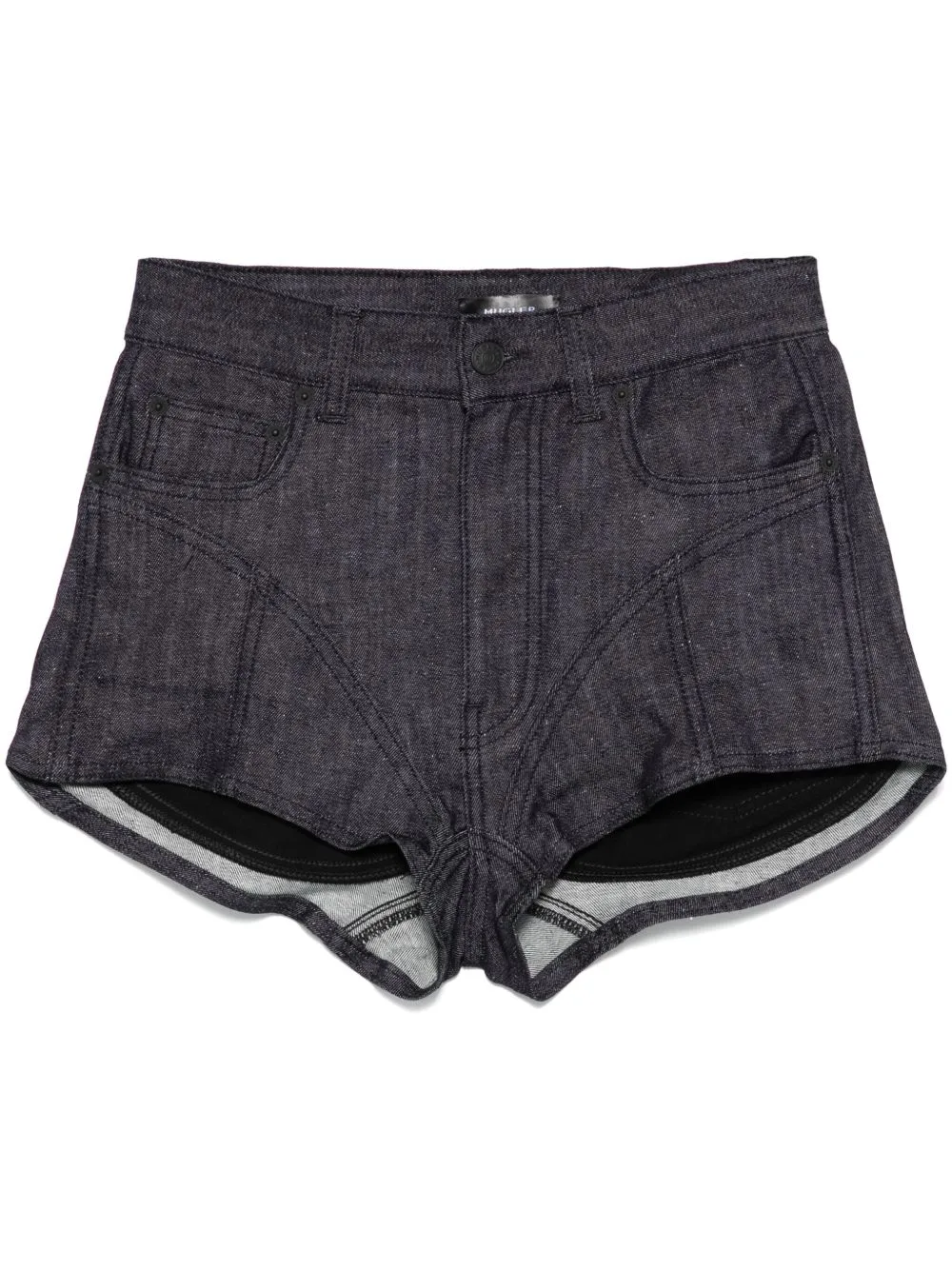 Denim Shorts by Mugler