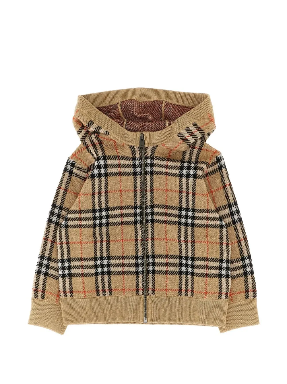 Hooded Jacket by Burberry Kids