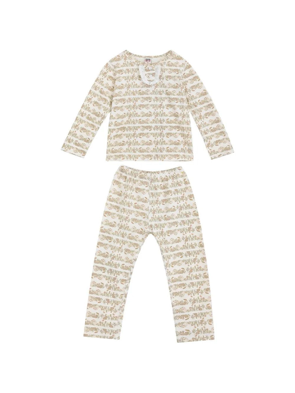 Safari-Print Pajamas by BANBLU