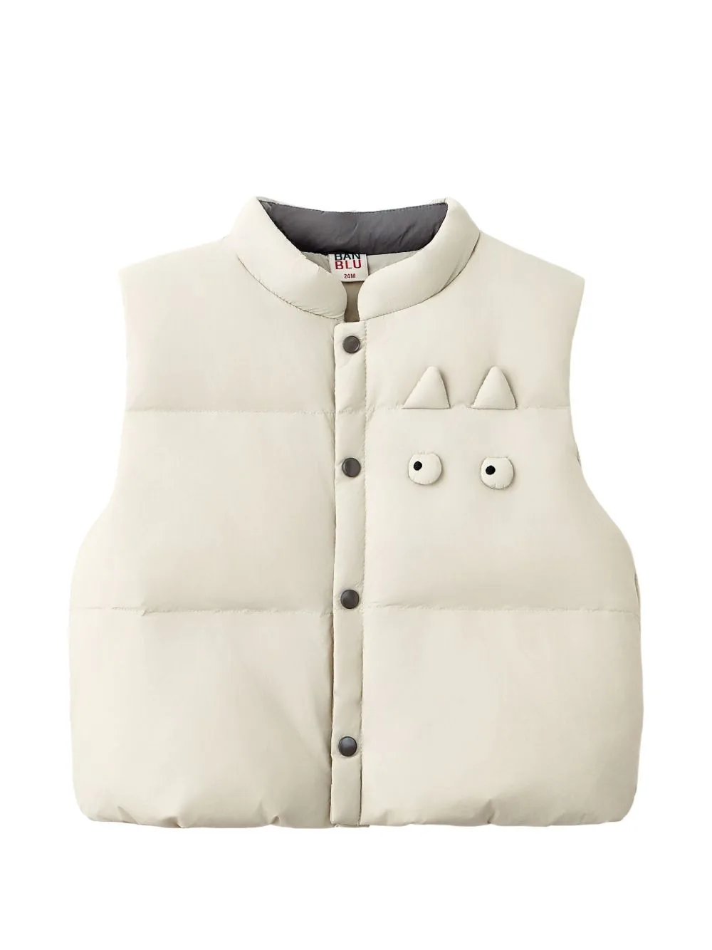 Character-Patch Padded Gilet by BANBLU