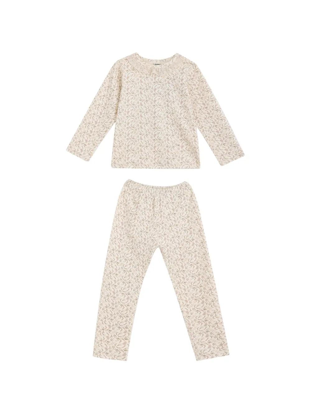 Bunny-Print Pajamas by BANBLU