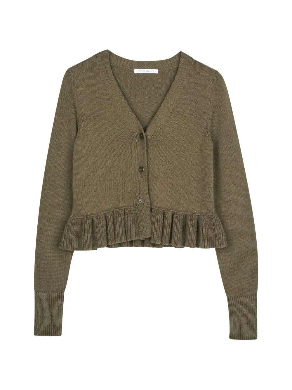 Prisca Ruffled Cardigan by Cecilie Bahnsen