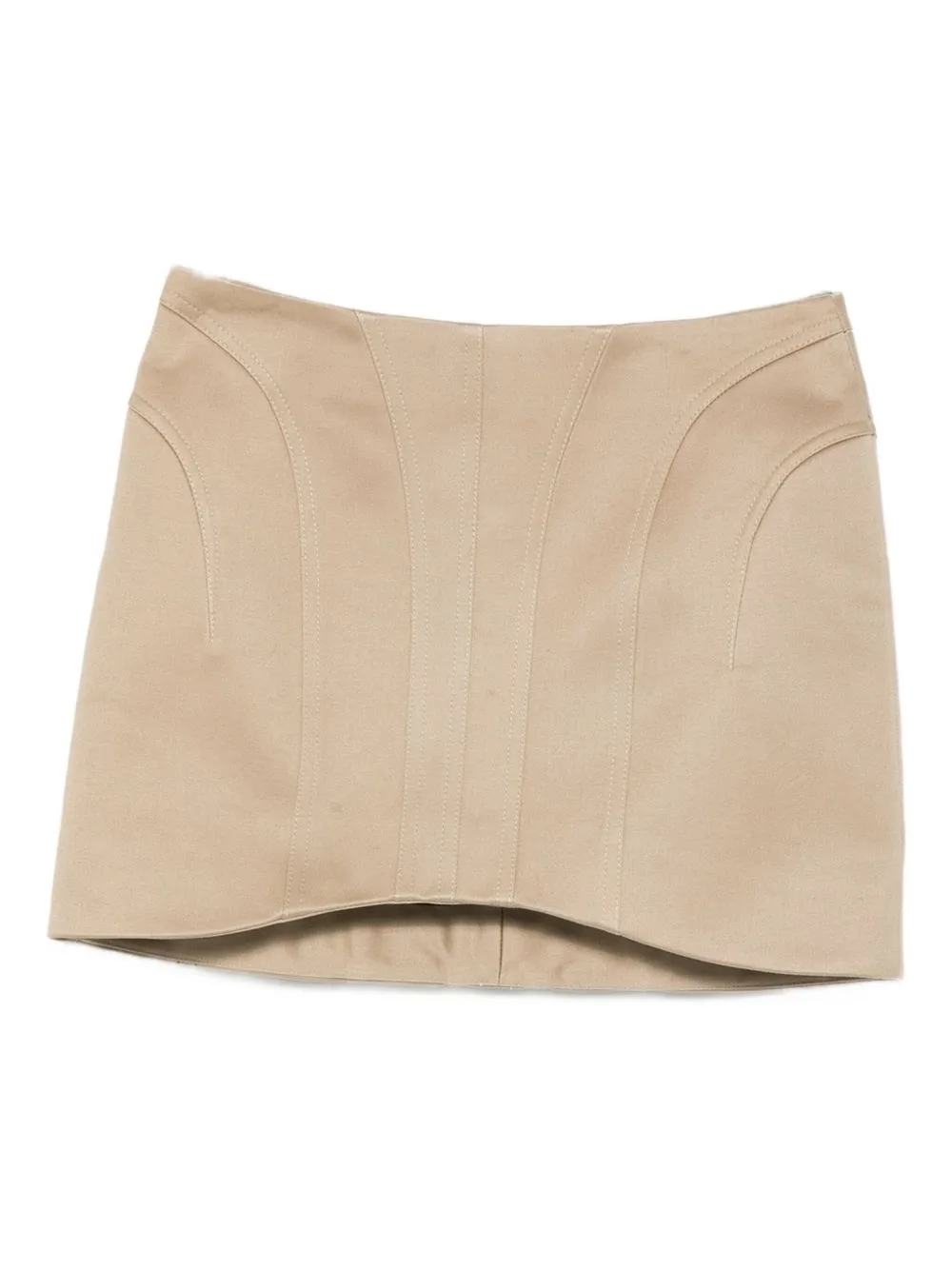 Seamed Panelled Skirt by Mugler