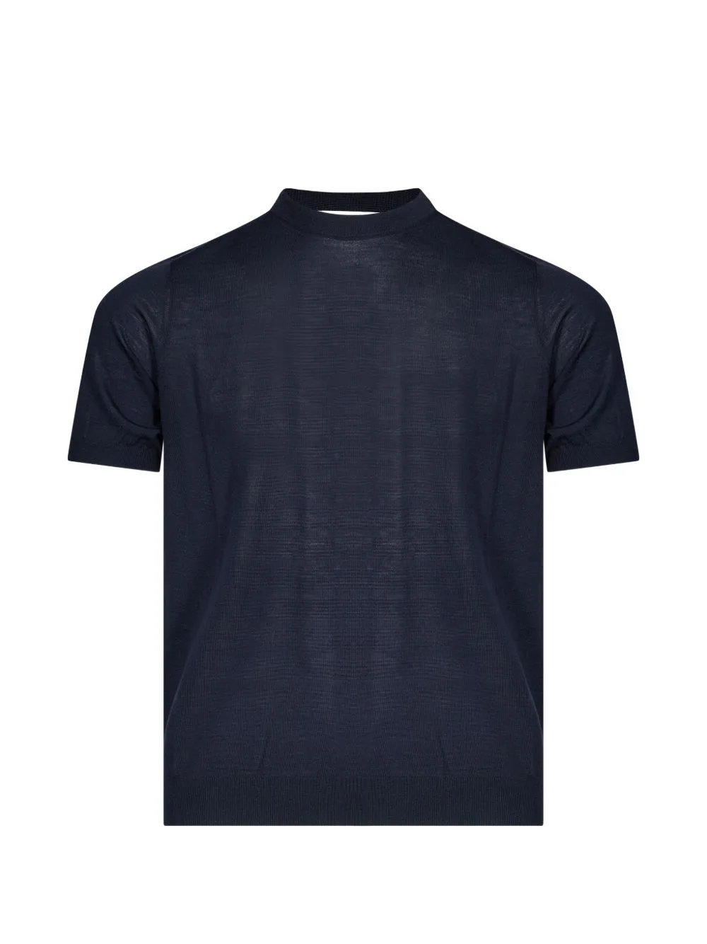 Short-Sleeve Knitted Sweater