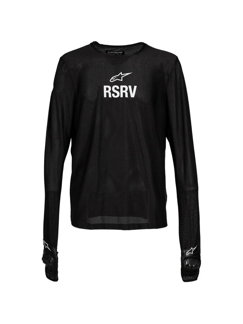 RSRV Logo-Print Mesh T-Shirt by Alpinestars