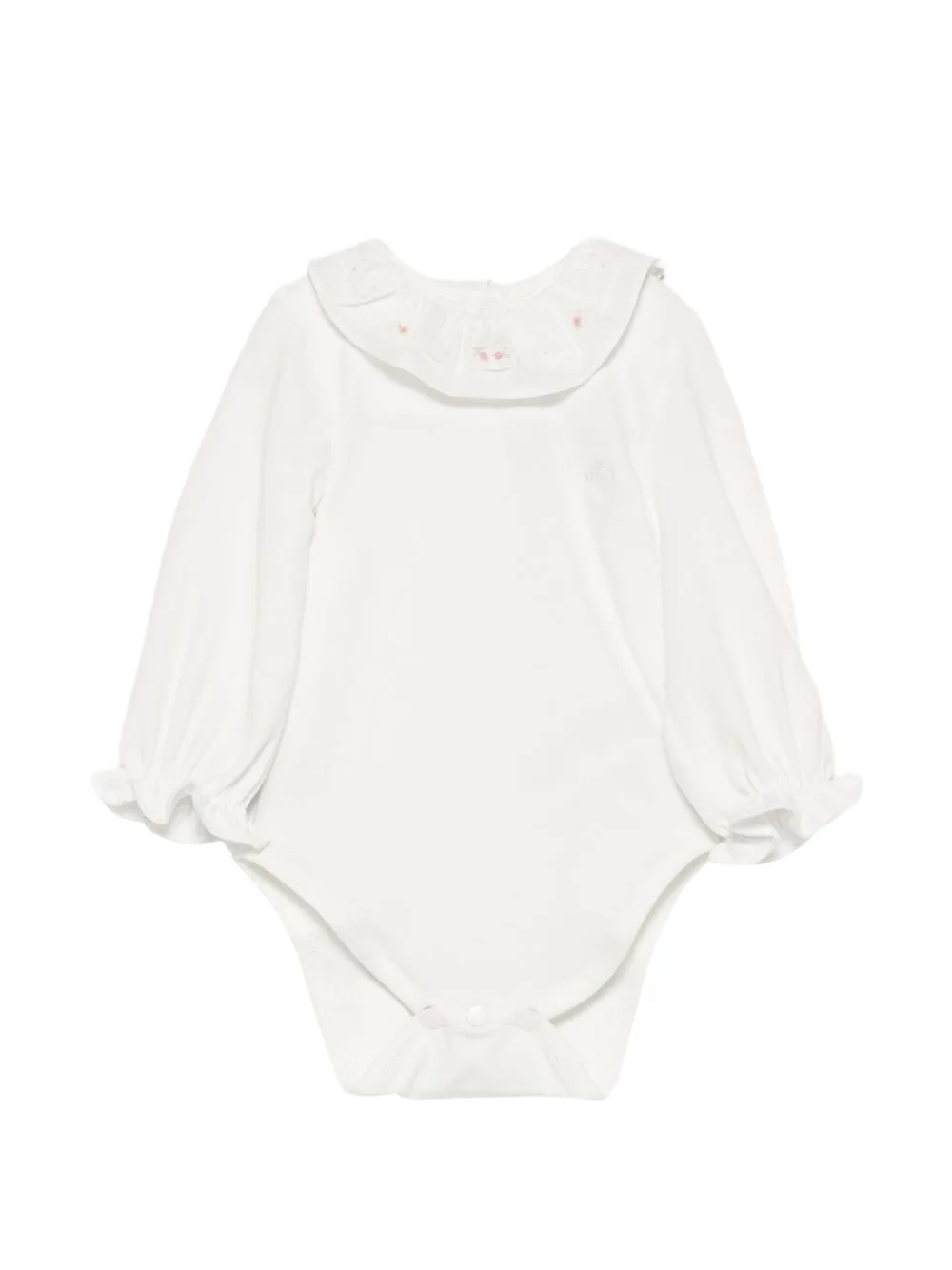 Ruffled-Collar Floral-Embroidered Body by Tartine Et Chocolat