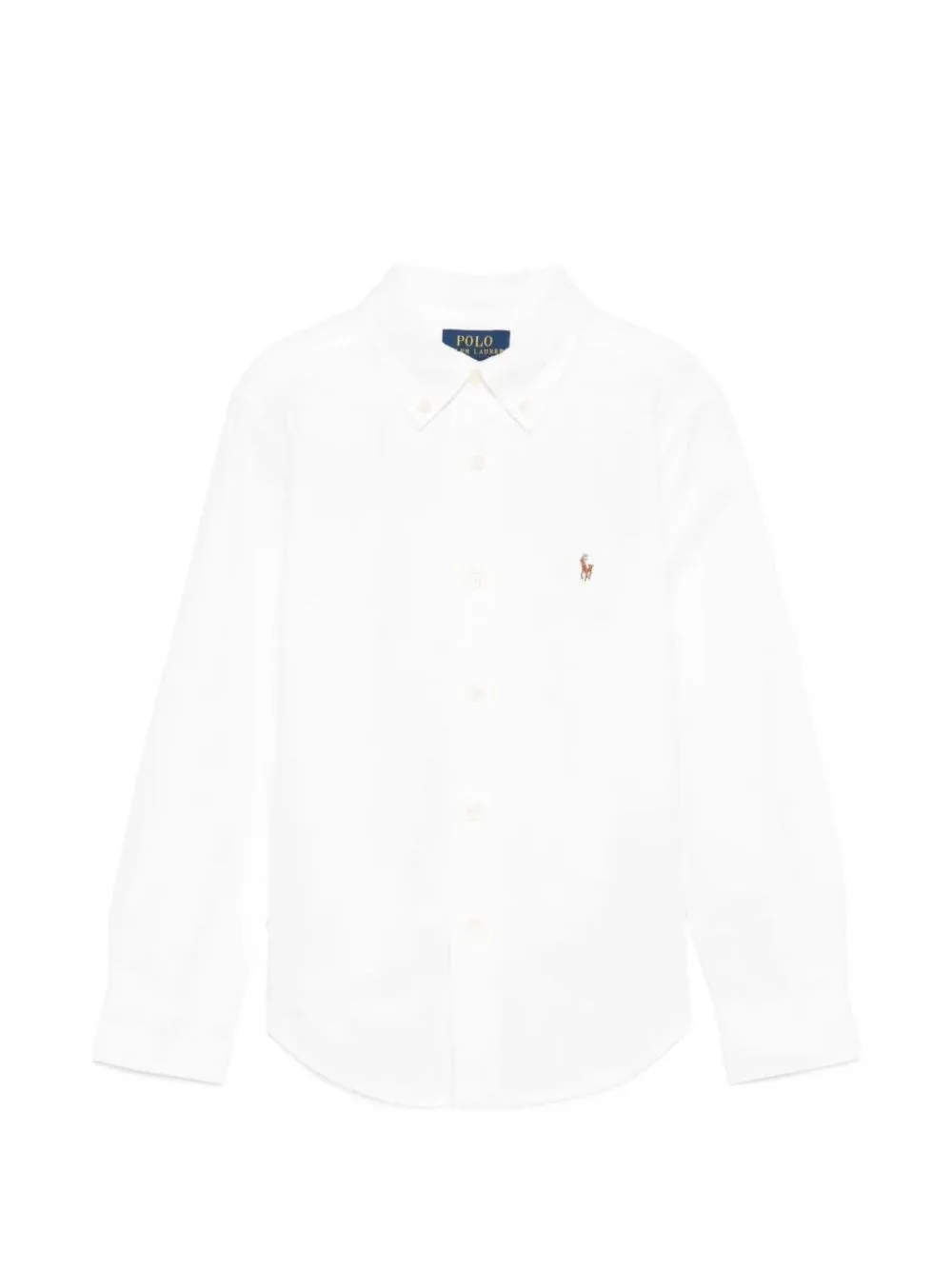 Embroidered-Logo Button-Down Shirt by POLO RALPH LAUREN KIDS