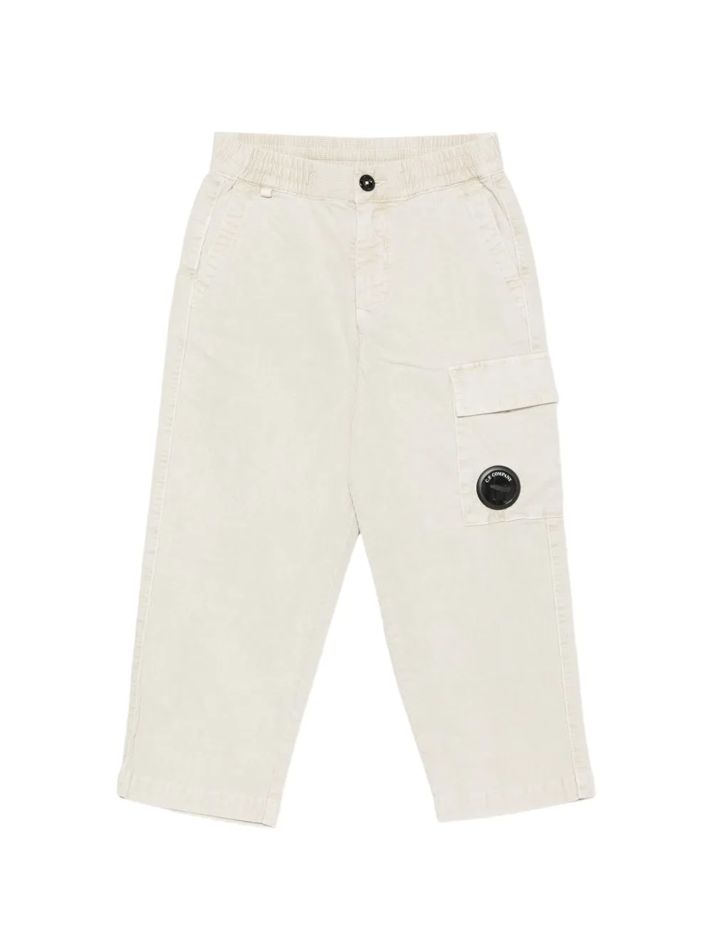 Lens-Detail Cargo Pants by C.P. Company Kids