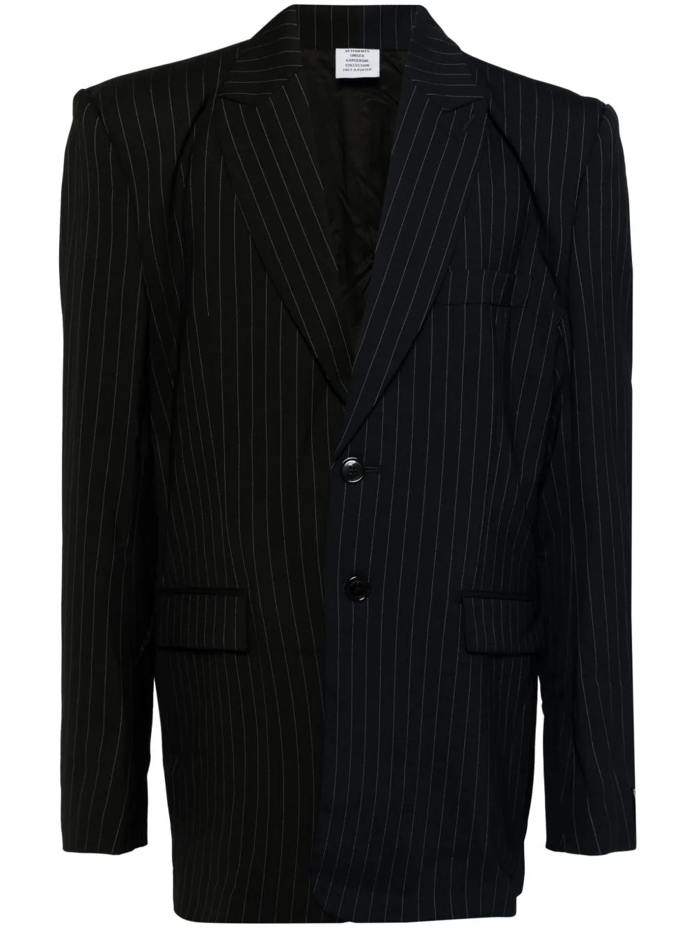 Striped Blazer by VETEMENTS