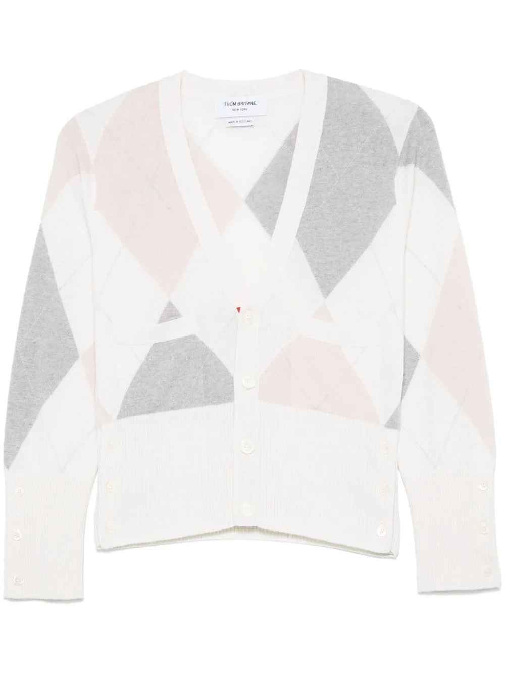 Argyle-Intarsia Cashmere Jumper by Thom Browne