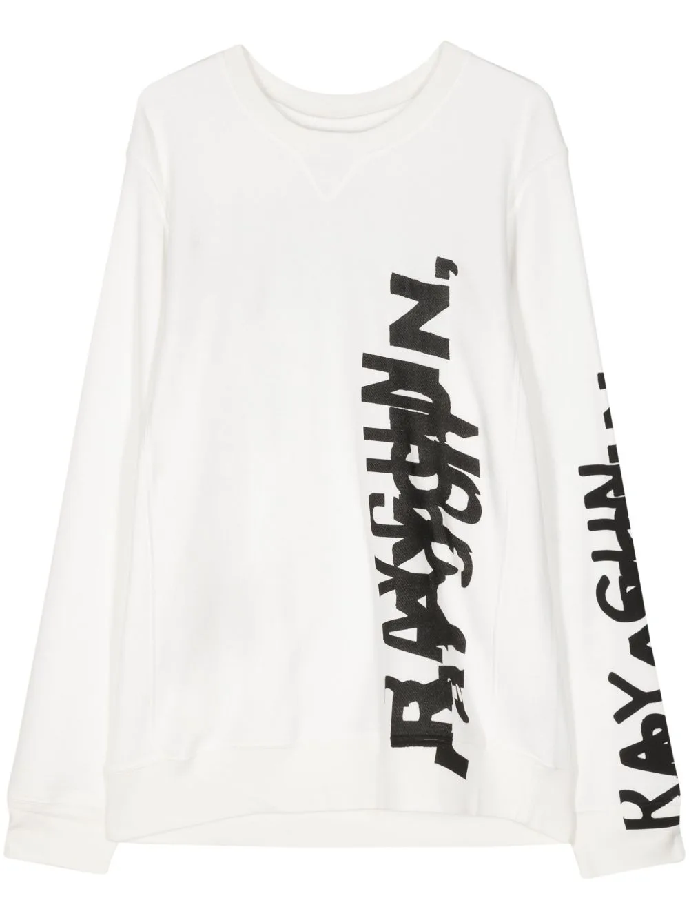 Graffiti-Print Long-Sleeve Sweatshirts by Takahiromiyashita The Soloist